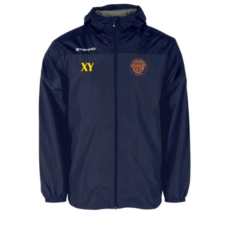 AFCNW Stanno Windbreaker Rain Jacket - Navy