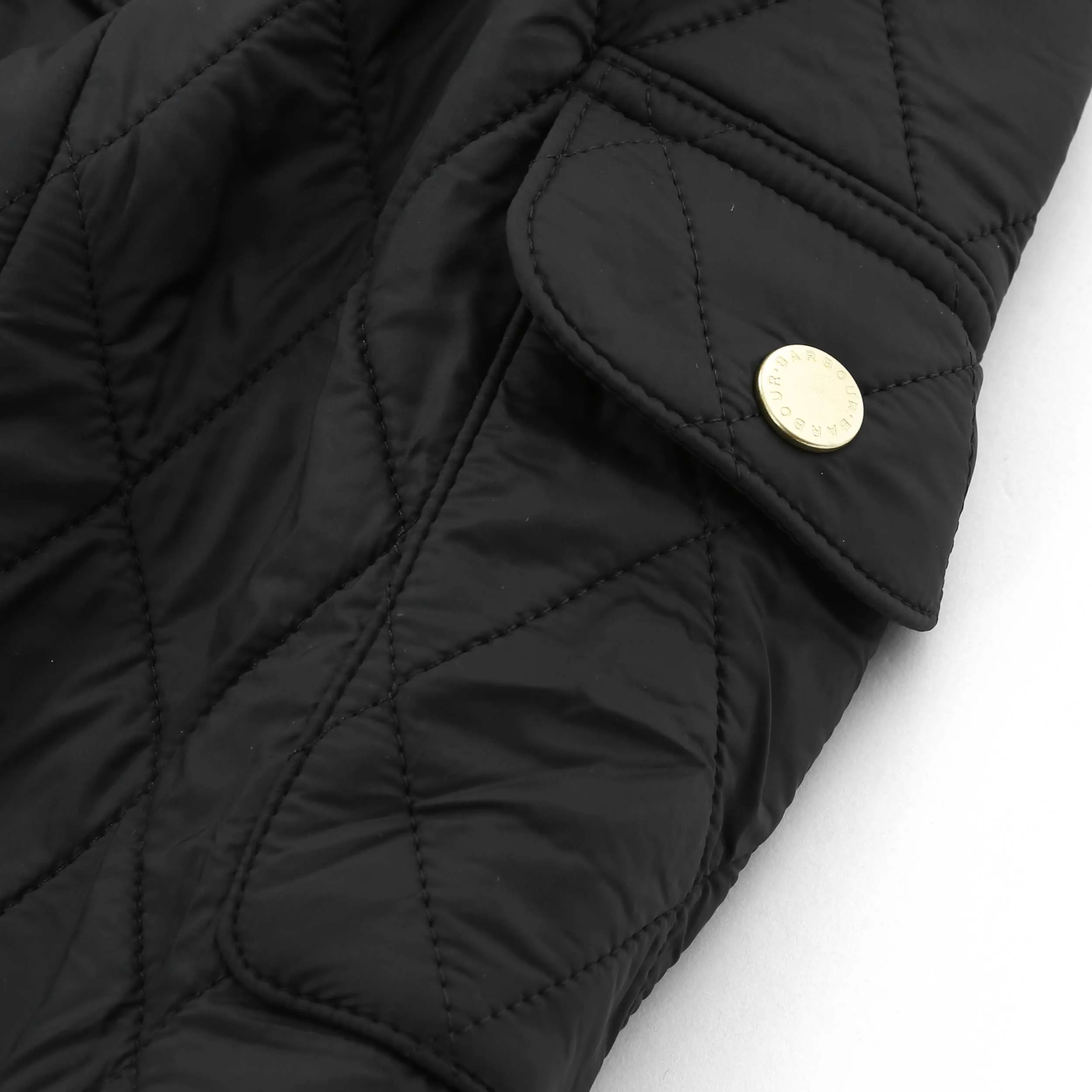 Barbour Polarquilt Ladies Quilted Jacket in Black