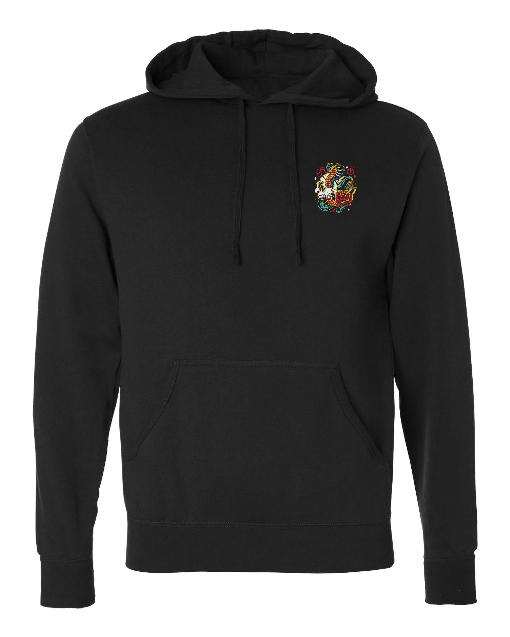 Conquer Till Death - on Black Pullover Hoodie