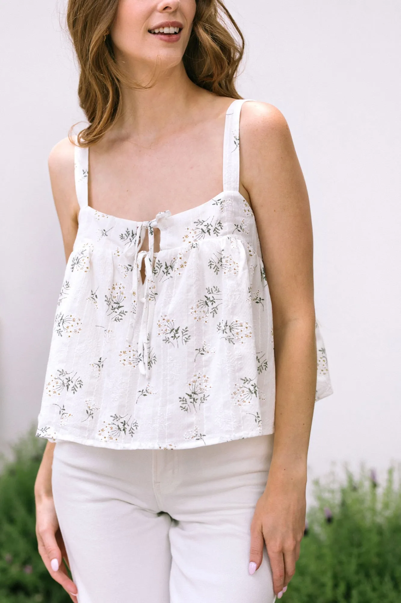 Erica Flowy Floral Tank