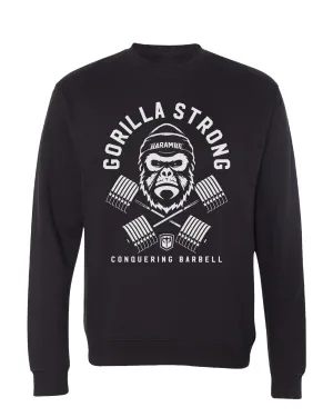 Gorilla Strong - Strong like Harambe - Crewneck