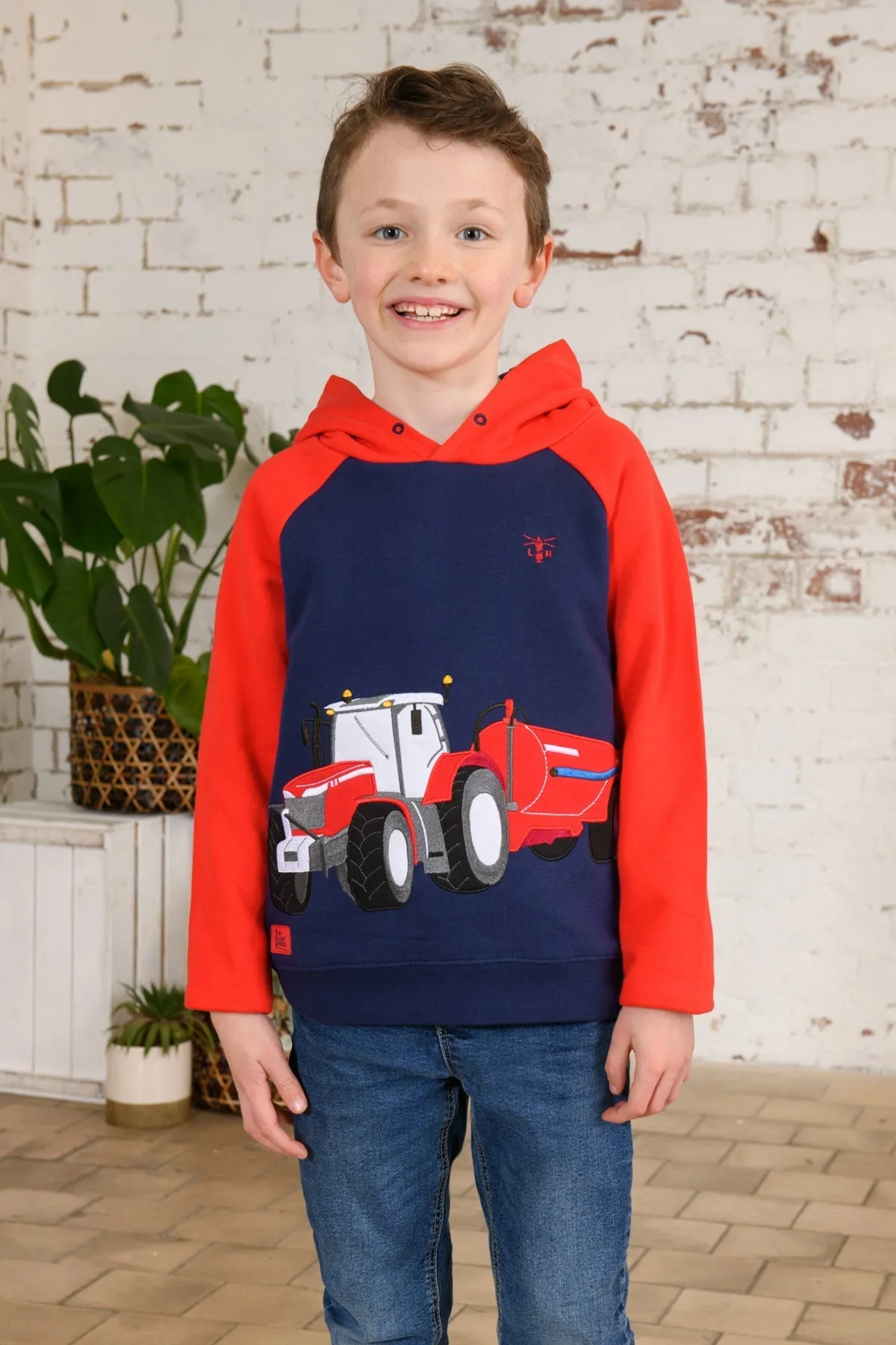 Jack Hoodie - Red Tractor Slurry