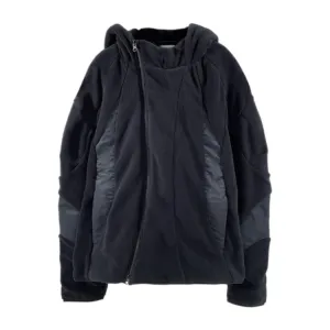 Lightning fleece jacket black