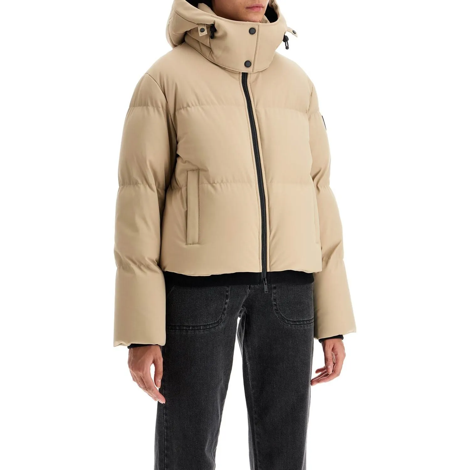 Moose Knuckles misti short down jacket