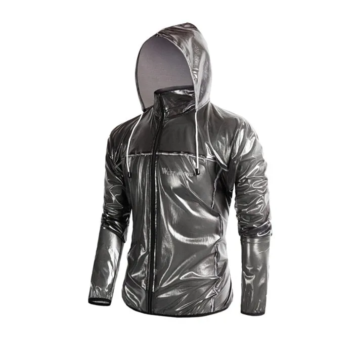 Reflective Cycling Raincoat Windproof Waterproof Windbreaker Bike Jersey Mountain Road Bicycle Bike Cycling Raincoat