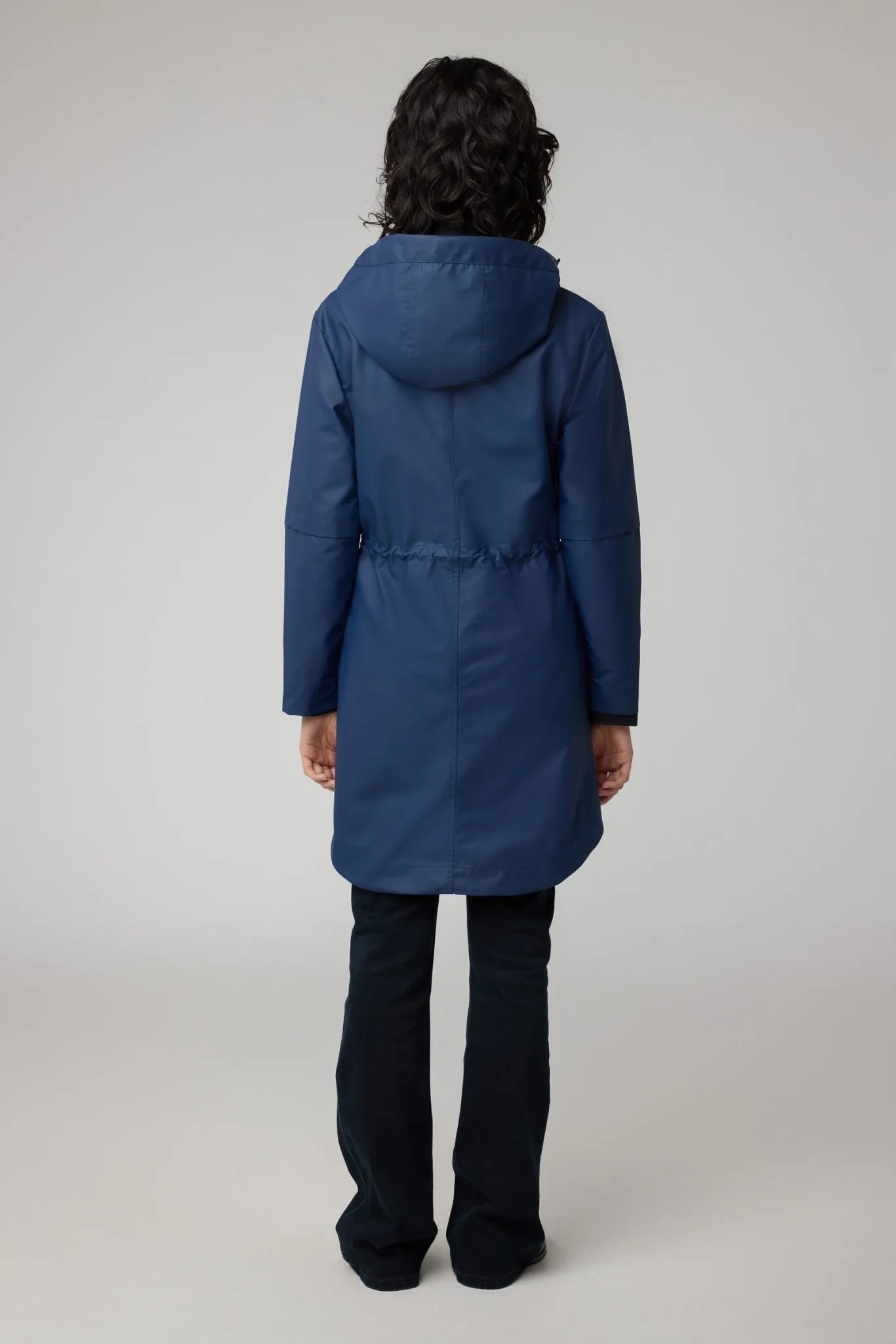 SOIA&KYO SOPHIE - Relaxed A-Line Raincoat With Hood