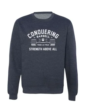 Strength Above All - Crewneck - Blue Steel