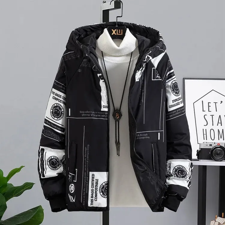 WLS Loose Plus Cotton Thick Coat